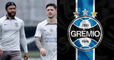Grêmio explode milhões e assina com estrela do Corinthians - Foto; Montagem
