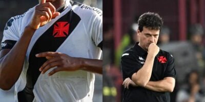 Retorno de craque ao Vasco e adeus chega voando em Diniz (Reprodução: AFP)