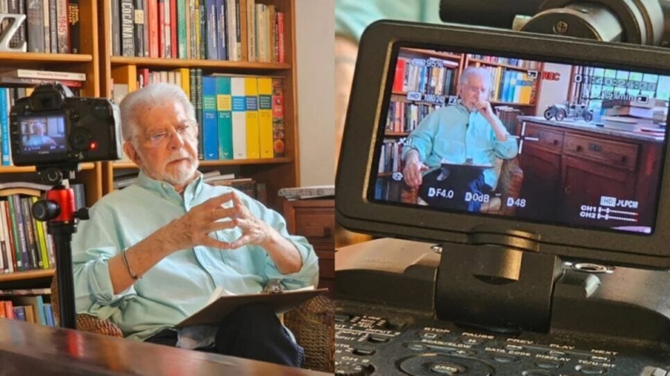 O jornalista gravou dois documentários em 2023 (Foto: Reprodução/ Instagram)