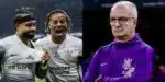 Depay e Carrillo fora no Corinthians e choro de Dorival Jr (Reprodução: Marcello Zambrana)