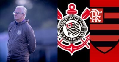 Reforço de R$223M é arrancado do Corinthians pra fechar com o Flamengo - Montagem / TV FOCO