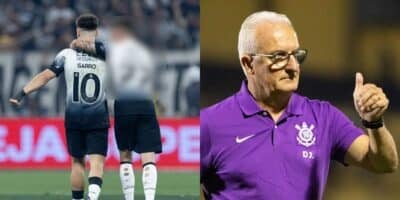 Dorival Jr autoriza expulsão de dupla de Garro no Corinthians (Reprodução: Joisel Amaral)
