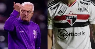 Rasteira no São Paulo: Dorival Jr quer craque no Corinthians (Foto: Reprodução/Montagem TV Foco)