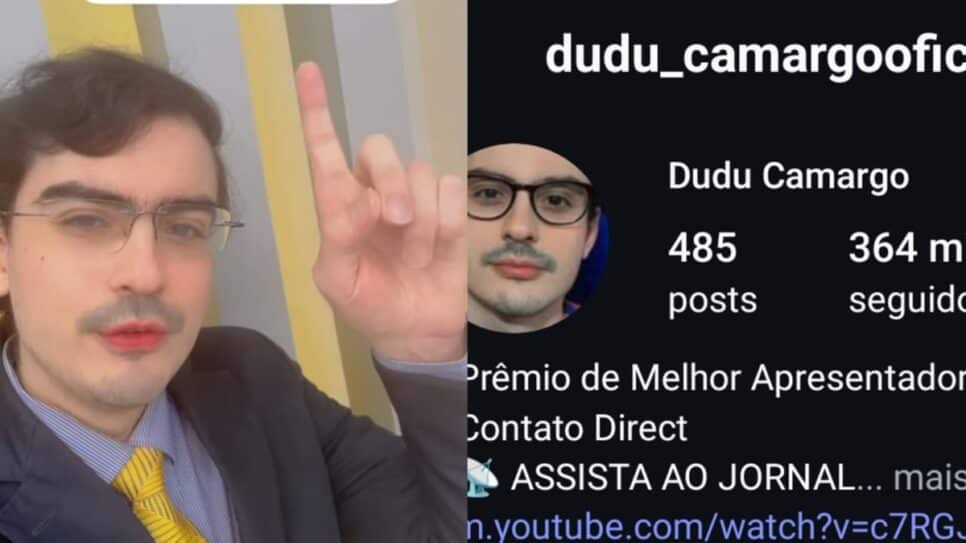 Redes sociais do famoso que divulga seu novo programa todos os dias (Foto: Reprodução/ Instagram/ Montagem)