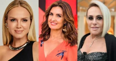 Guerra entre Ana Maria, Eliana e Fátima Bernardes na Globo (Foto: Reprodução/Montagem TV Foco)