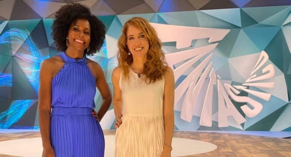 Fantástico de Maju e Poliana será encurtado devido ao futebol (Foto: Reprodução/ Globo)