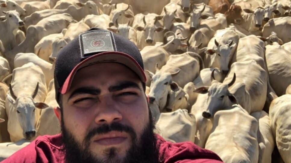 Cantor e sua criação de gado nobre (Foto: Reprodução/ Instagram)