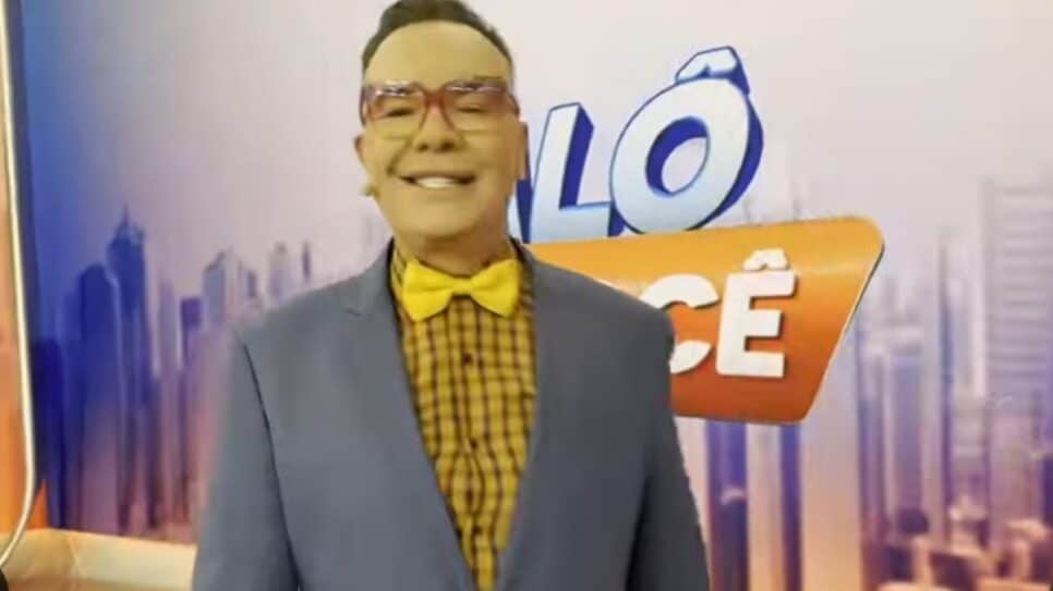 Felipeh Campos no "Alô Você" (Foto: Reprodução/ SBT)