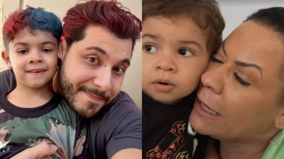 Guerra entre Murilo Huff e Ruth pela guarda de Léo (Fotos: Reprodução/ Internet/ Montagem)