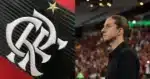 Flamengo e o técnico Filipe Luís (Foto: Reprodução/ Internet)