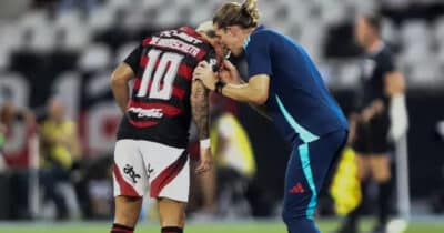 Filipe Luís e Arrascaeta no Flamengo (Foto: Gilvan de Souza/Flamengo)
