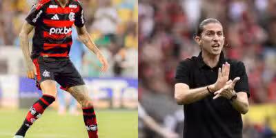 Dupla de Arrascaeta tem adeus confirmado no Flamengo (Reprodução: André Durão)