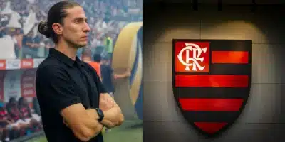 Filipe Luís chora com adeus de craque no Flamengo (Reprodução: Fotoarena)