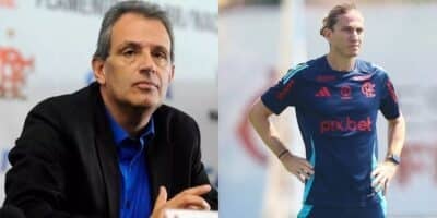 Bap confirma adeus de craque do Flamengo para choro de Filipe Luís (Reprodução: Gilvan de Souza)