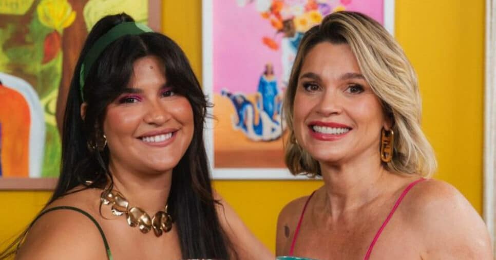 Flávia Alessandra e sua filha, Giulia Costa (Foto: Reprodução/Divulgação)