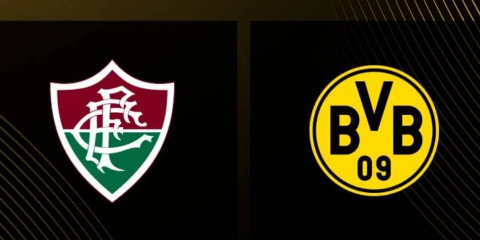 Fluminense e Borussia Dortmund empataram em 0x0 (Reprodução: Internet)