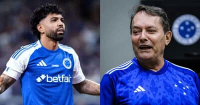 Pedrinho BH solta PIX por dupla de Gabigol e +1 no Cruzeiro (Foto: Reprodução/Montagem TV Foco)