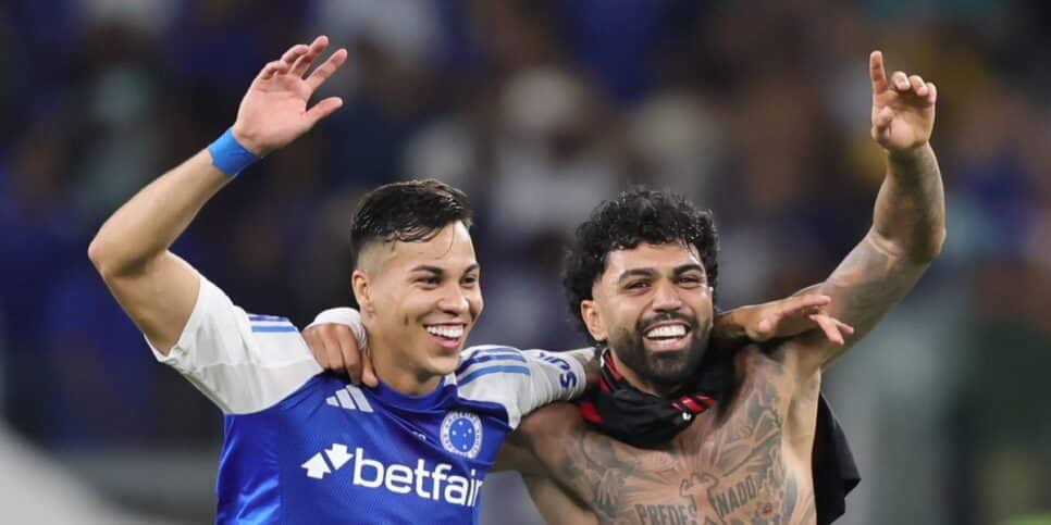 Gabigol e Kaio Jorge são os principais atacantes do Cruzeiro (Reprodução: Gilson Lobo)