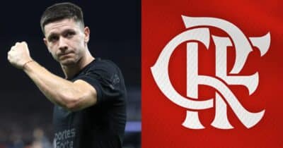 : Flamengo derruba Corinthians e anuncia Garro por R$ 100M - (Montagem / TV FOCO)