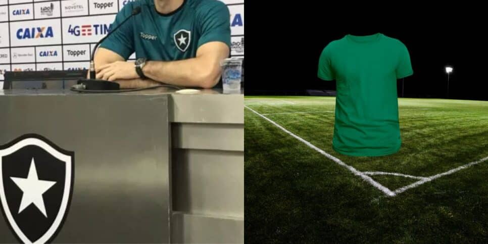 Rasteira no Botafogo e craque vestirá verde em 2025 (Reprodução: Montagem TV Foco)