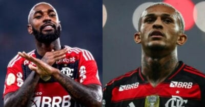 Adeus com Gerson e Wesley: Dupla de Arrascaeta deixa Flamengo (Foto: Reprodução/Montagem TV Foco)