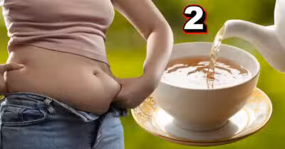 Gordura localizada e chá natural (Foto: Reprodução / Canva / Montagem TV Foco)
