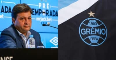 Grêmio monta barca do adeus e rasga o contrato de 7 joias - Montagem / TV FOCO