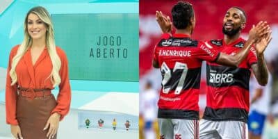 Renata Fan crava sobre saída de Gerson e Bruno Henrique no Flamengo (Reprodução: Mauro Pimentel)