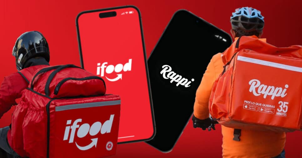iFood e Rappi (Foto: Reprodução)