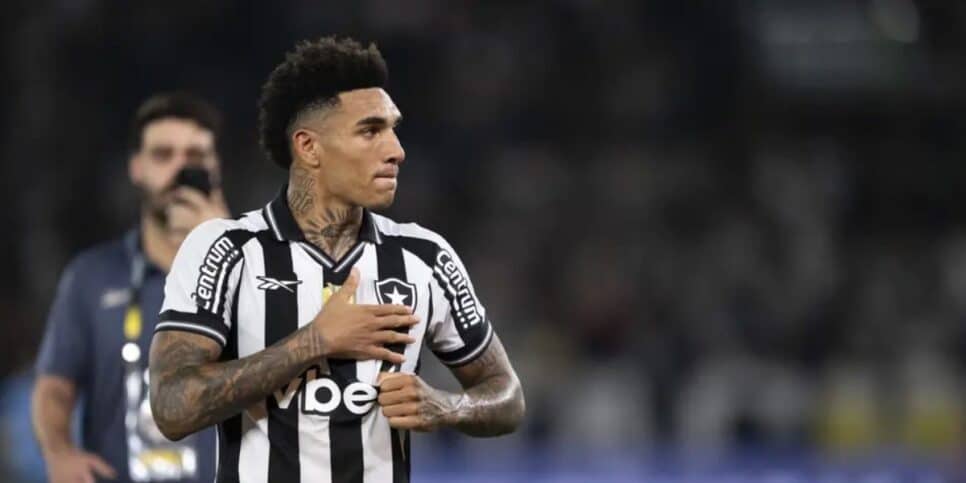 Igor Jesus deixará o Botafogo após o Mundial de Clubes (Reprodução: Jorge Rodrigues)