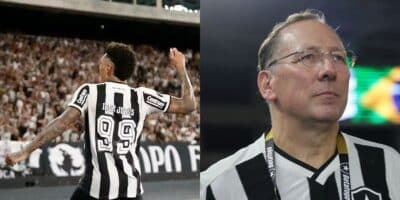 Textor ciente sobre saída de Igor Jesus do Botafogo (Reprodução: Vitor Silva)