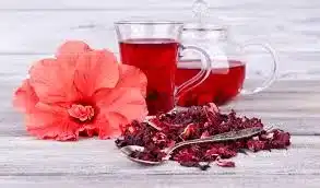 O chá de hibisco é um dos mais indicados (Foto Reprodução/Freepik)