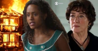 Incêndio, Beatriz e Maristela em Garota do Momento (Foto: Reprodução / Globo / Montagem TV Foco)