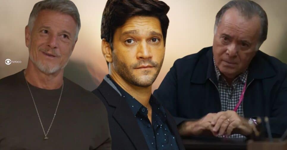 Jaques, Vanderson e Abel em Dona de Mim (Foto: Reprodução / Globo / Montagem TV Foco)
