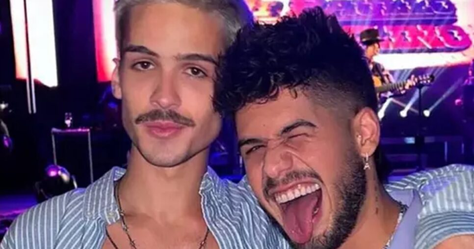 Os irmãos João Guilherme e Zé Felipe (Foto: Reprodução/ Insternet)