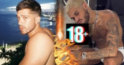 João Guilherme não se contém ao falar sobre volume de Zé Felipe em vídeo (Foto: Reprodução/ Instagram/ Montagem)