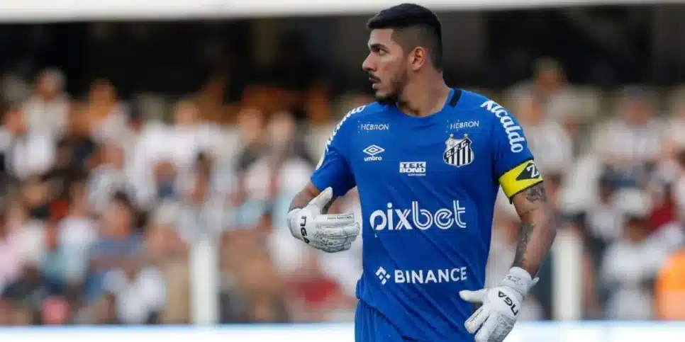 João Paulo permanecerá no Santos (Reprodução: Ricardo Moreira)