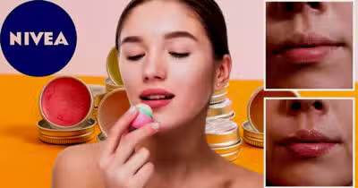 Lábios perfeitos no inverno podem ser conquistados com esses produtos, incluindo queridinho da Nivea (Foto Reprodução/Montagem/Lennita/Canva/TV Foco/Freepik)
