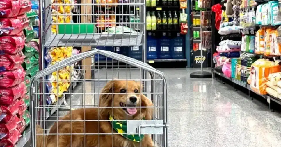 Pets em supermercados - Foto: Internet