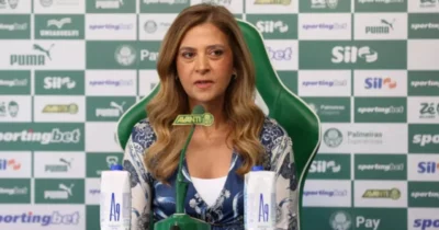 Leila Pereira - (Foto: Cesar Greco/Palmeiras/by Canon)