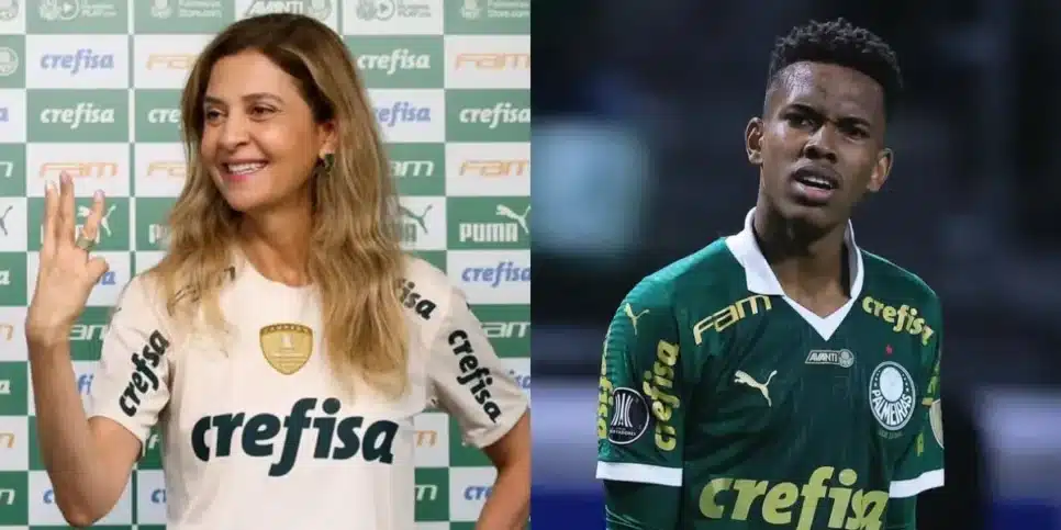 Leila Pereira crava expulsão de 3 no Palmeiras (Reprodução: Cesar Greco)