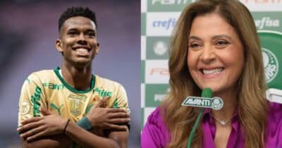 Leila libera PIX por substituto de Estêvão no Palmeiras - Montagem / TV FOCO