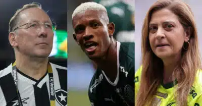 Danilo arma rasteira em Textor para voltar a jogar no Palmeiras (Foto: Reprodução/Montagem TV Foco)