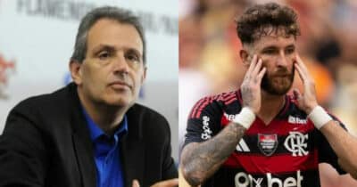 Bap dá veredito sobre adeus de dupla de Léo Pereira no Flamengo (Foto: Reprodução/Montagem TV Foco)
