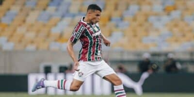 Thiago Silva com desfecho final no Fluminense (Reprodução: Lucas Merçon)