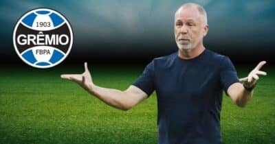 Mano Menezes (Foto: Reprodução / Grêmio / Montagem TV Foco)