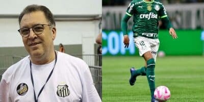 Teixeira libera Pix por craque do Palmeiras ao Santos (Reprodução: Pedro Ernesto Guerra Azevedo)