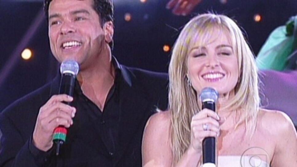 O ex-casal gravou música juntos (Foto: Reprodução/ Globo)