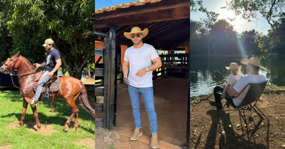 Músico investe pesado em fazenda (Foto: reprodução/Montagem TV Foco)