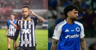 Neymar e Gabigol - Montagem / TV FOCO